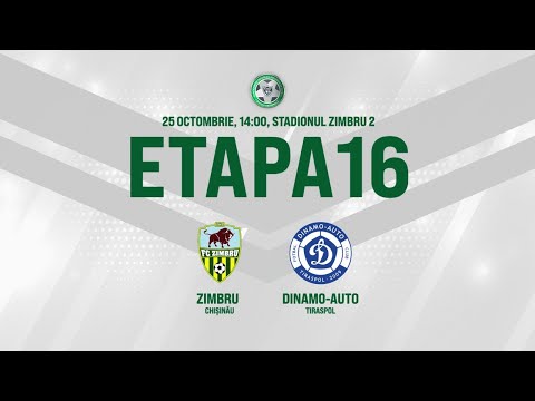 LIVE: DIVIZIA NAȚIONALĂ,Etapa 16, FC ZIMBRU - FC  DINAMO-AUTO 25.10.2020, 14:00