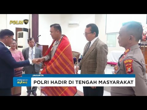 MINGGU KASIH WAKAPOLRES METRO JAKARTA UTARA DI GEREJA HKBP WARAKAS TANJUNG PRIOK
