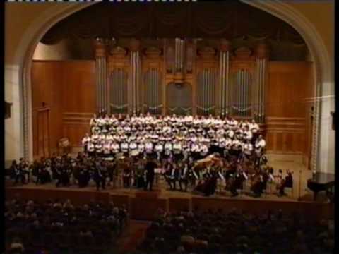 G.F.Handel, Messiah, Part #4, Anniversary Concert, Moscow Oratorio, conductor-Alexander Tsaliuk