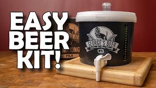 George's Beer Kit: Extract with HOPS IN IT? EASY BEER!