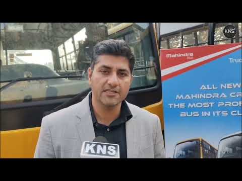 Mahindra launches a long school bus in Srinagar. Known for its sustainability and low maintenance, the newly unveiled vehicle is expected to be a game changer for schools in the valley.  The bus features a fuel-efficient engine, durable build, and enhanced safety systems for students.
