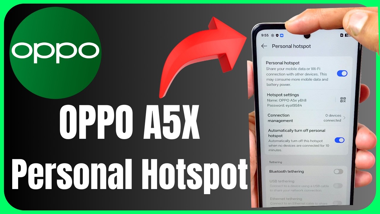 🔥 Oppo A5X Personal Hotspot Not Working? FIXED! 😱