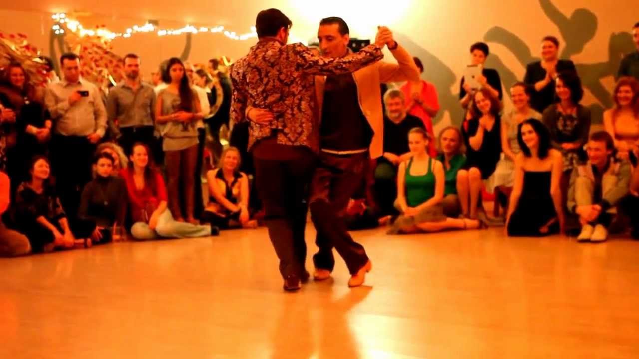 Martin Maldonado & Maurizio Ghella at milonga Alma del Fuego 2/4 11.11.2012