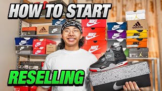 How to Start Reselling Sneakers in 2024! (Complete Guide)