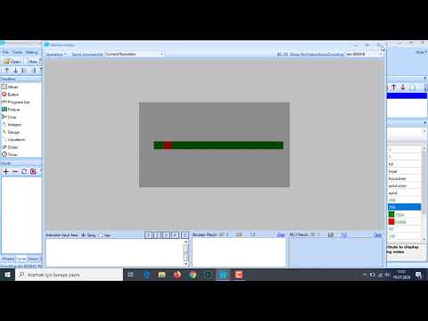 Nextion HMI Progress Bar, Slider ve Dim Kullanımı