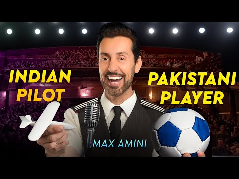 Indian Pilot, Pakistani Player | Max Amini | Stand Up Comedy