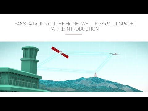 FANS Datalink on the Honeywell FMS 6.1 Upgrade Part 1
