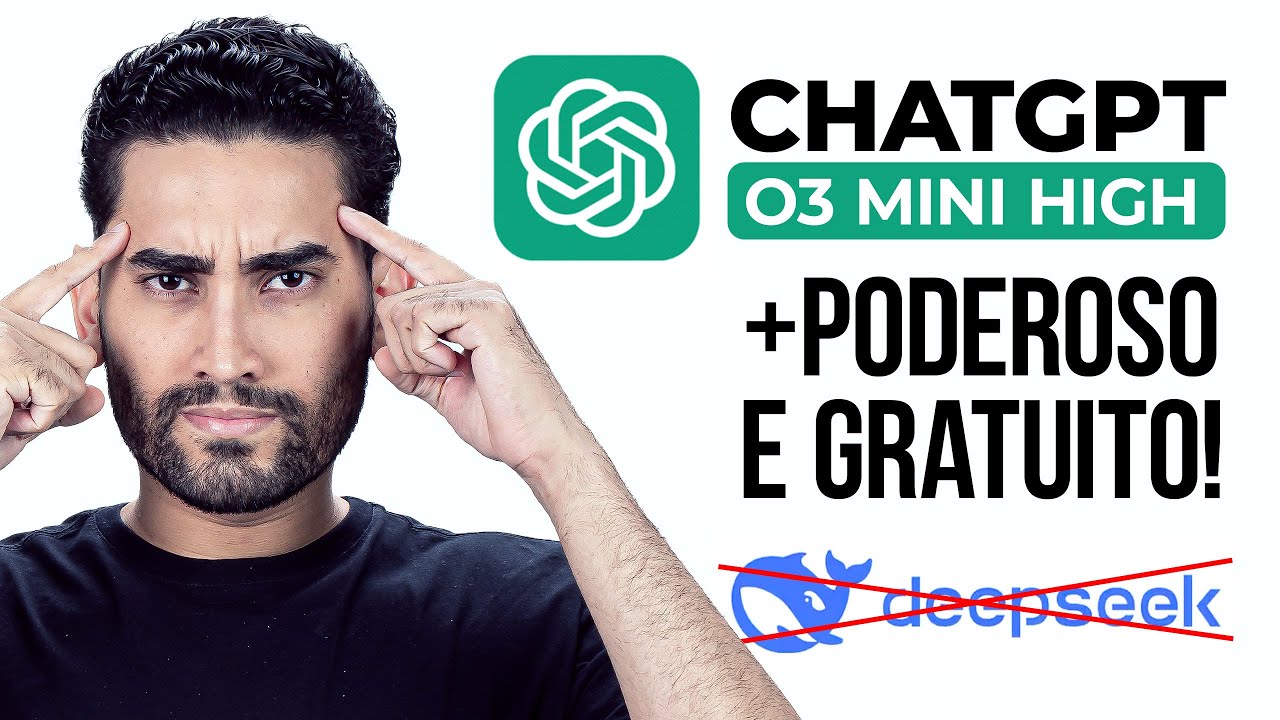 NOVO CHATGPT O3 MINI a Resposta da OPENAI para o DEEPSEEK (+PODEROSO E GRATUITO)