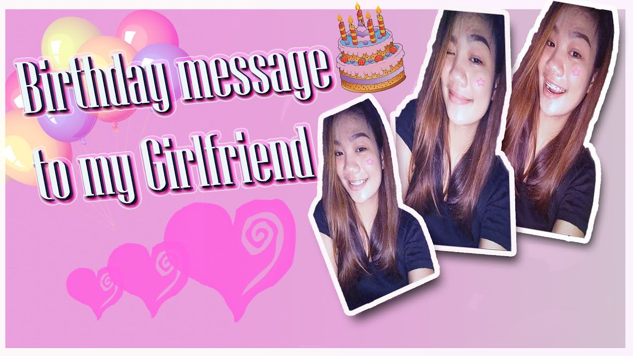 BIRTHDAY MESSAGE FOR MY GIRLFRIEND ( DEAF & HEARING RELATIONSHIP) | NARJE COM Ph