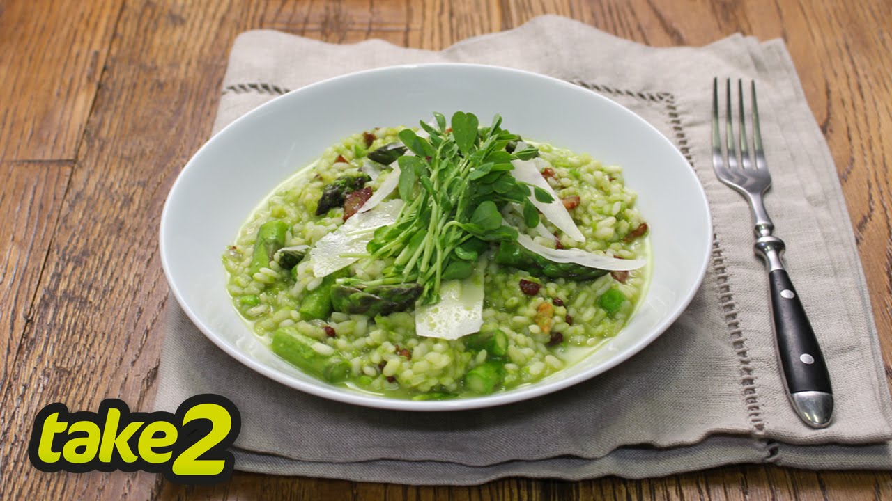 Spring Risotto Recipe with Asparagus