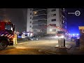 Brand in flat Apeldoorn, bewoners met hoogwerker uit huis gehaald
