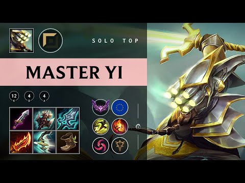 Master Yi Top vs Kennen - EUW Master Patch 25.22