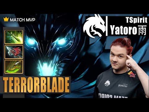 Terrorblade Safelane | TSpirit.Yatoro | THIS IS WHY TERRORBLADE IS SCARY | 7.34c Gameplay Highlight