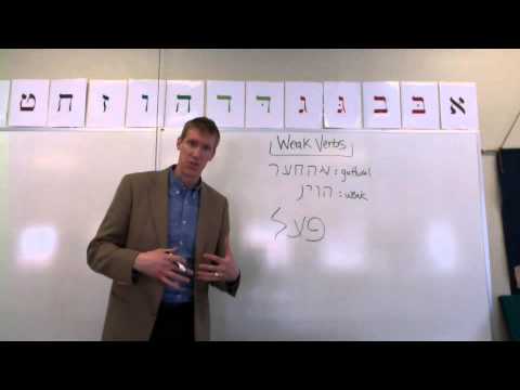 Overview of Weak Letters and Verbs