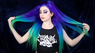 DYEING A HUMAN HAIR WIG FOR THE FIRST TIME! | DIY Tutorial and Wig Application 💙