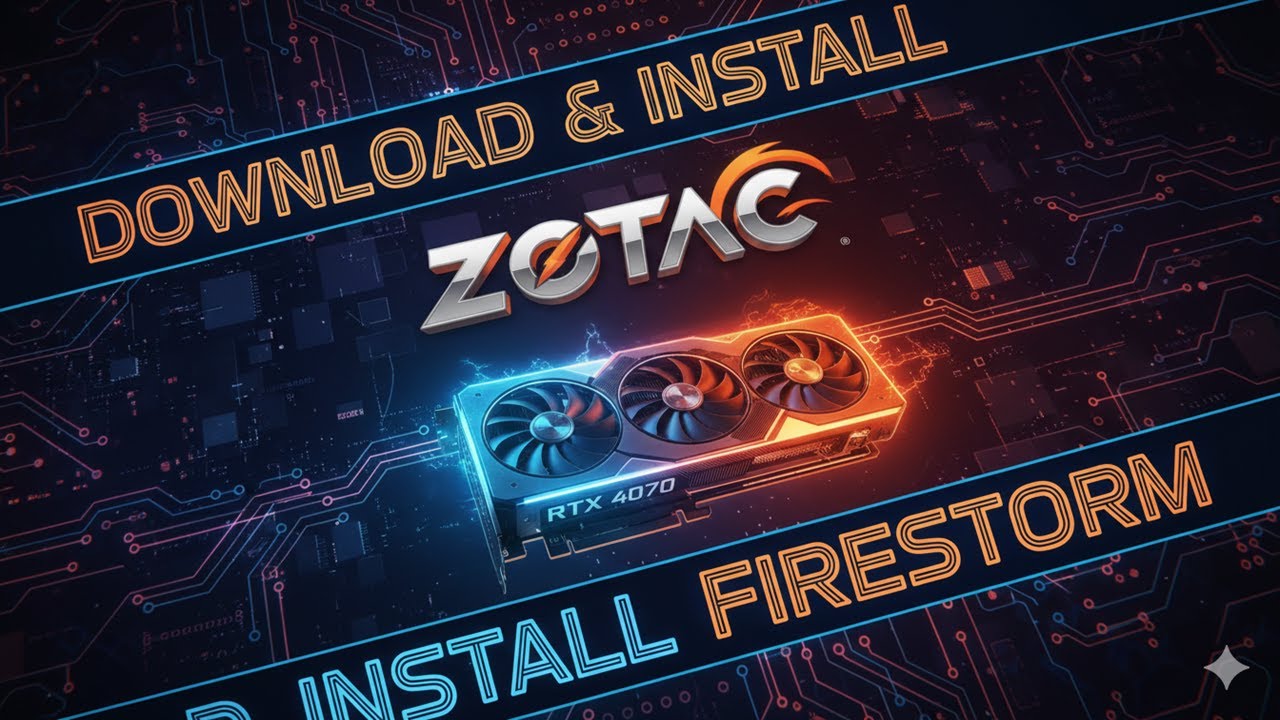 How to Download and Install Zotac FireStorm | GPU Overclocking & Monitoring Tool for NVIDIA Cards