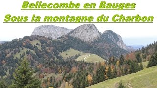 preview picture of video 'Bellecombe en Bauges:sous la montagne du Charbon'