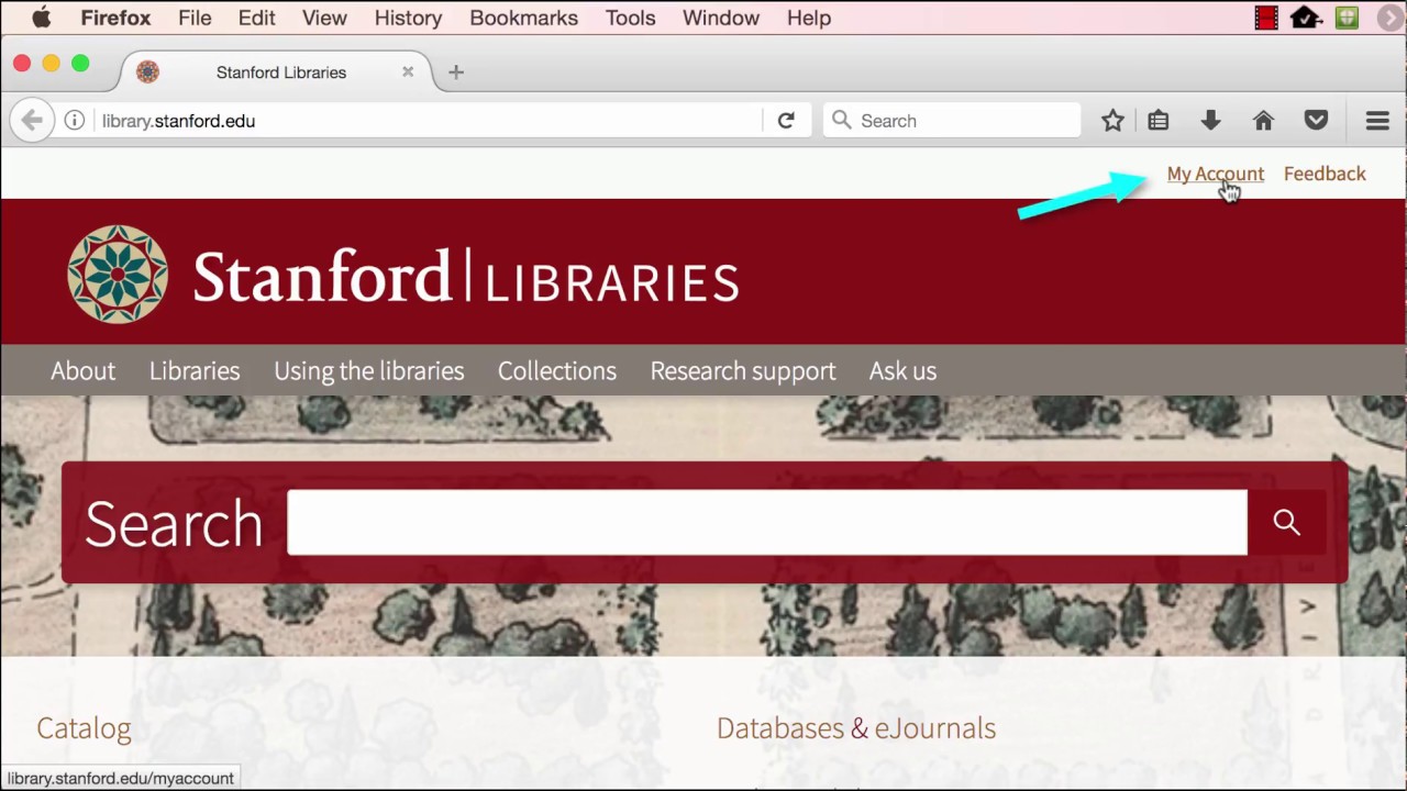 Stanford Libraries Webpages