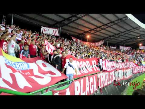 "El aguante en Armenia - Barón Rojo Sur - Quindío 1 América 1" Barra: Baron Rojo Sur • Club: América de Cáli • País: Colombia