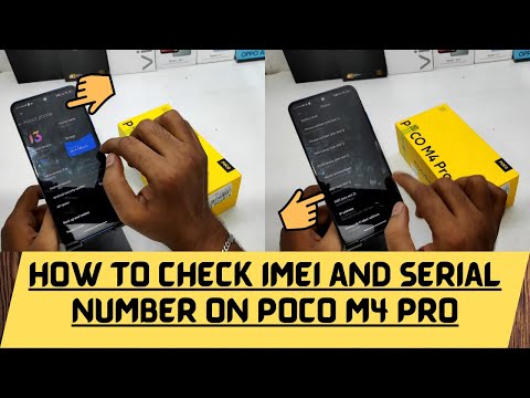 How to Check IMEI Detail and Storage Detail in POCO M4 pro| IMEI Number in XIAOMI Poco M4 Pro