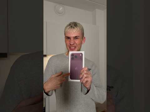 Unbox min nye IPhone 18 pro Max 😍