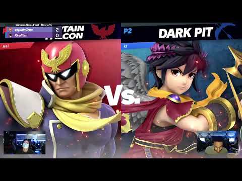 PURE Smash #39 Winners Semis - CaptainCRUP (Captain Falcon) vs. KiraFlax (Dark Pit)