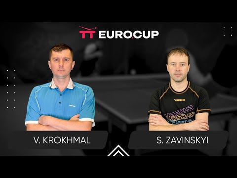 22:00 Vitalii Krokhmal - Serhii Zavinskyi 11.01.2025 TT Euro.Cup Ukraine Professional. TABLE 3