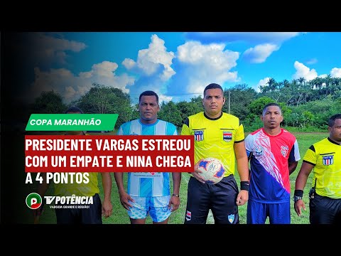 PRESIDENTE VARGAS E NINA RODRIGUES EMPATAM NA SEGUNDA RODADA DA COPA MARANHÃO VETERANOS