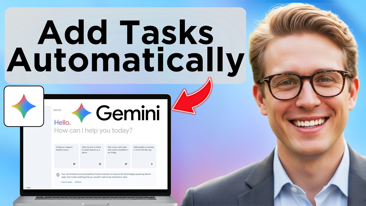 How to Add Google Tasks with Gemini | Task Automation with AI (No Hassle)