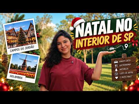 NATAL NO INTERIOR DE SÃO PAULO | Melhores cidades para visitar