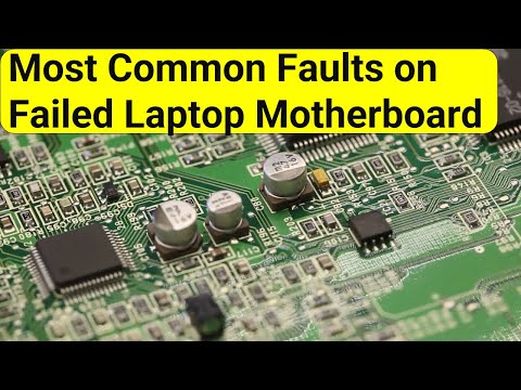 Laptop motherboard components names functions explained