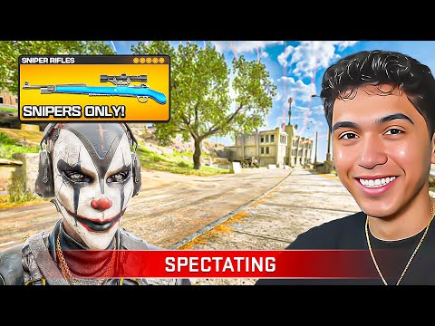 Spectating the #1 SNIPER on Warzone