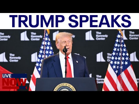 Video | President Trump speaks at the Kennedy Ceneter