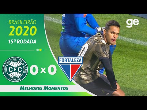 Gols e lances de Coritiba x Fortaleza