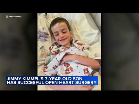 Jimmy Kimmel says 7-year-old son Billy underwent third open-heart surgery over the weekend