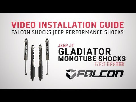 JT Gladiator Monotube Install | Falcon Shocks