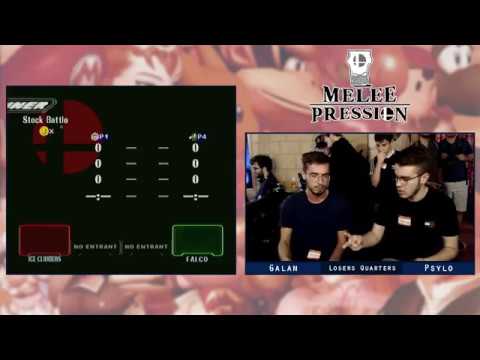 Super Melee Pression #4 - Galan (Ice Climbers) vs. Psylo (Falco) - Losers Quarters