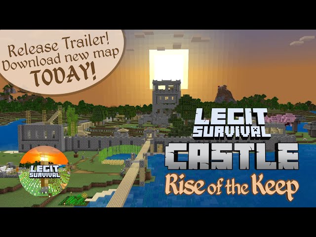 Legit Survival Castle Rise of the Keep Minecraft Map