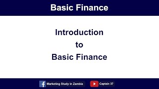 Introduction to Basic Finance