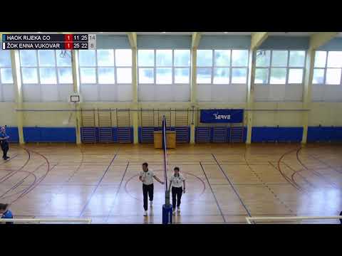 29.4.2023., PH MLAĐE KADETKINJE, GRUPA L, od 13. do 18. mjesta, HAOK RIJEKA CO – ŽOK ENNA VUKOVAR