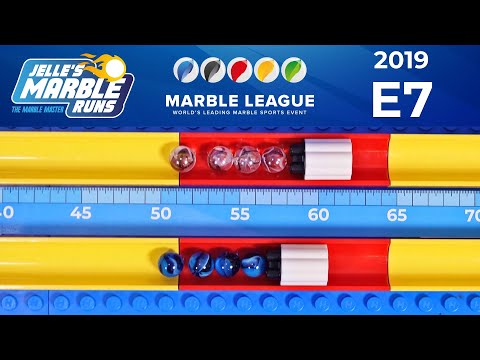Marble Race: Marble League 2019 E7 - Block Pushing