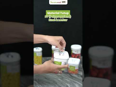 Wadah Toping Kapasitas Besar Kedap Udara Storage Sealed Tank 1L | Mutu SST-300S on Youtube