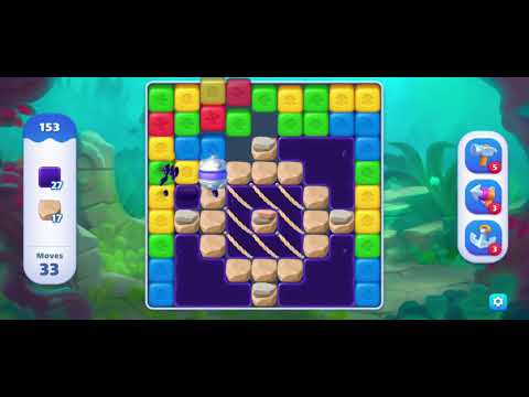 FISHDOM BLAST LEVEL 153  ~ No boosters