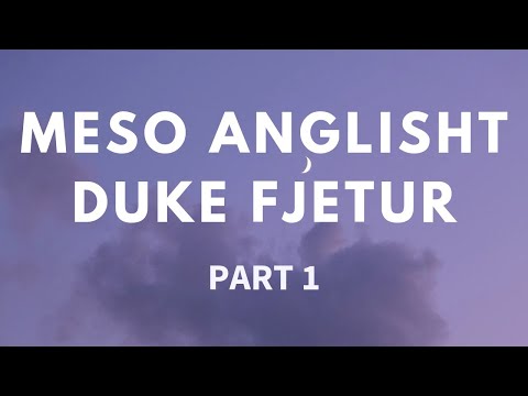 Meso Anglisht ose Shqip duke fjetur. Learn English or Albanian while you sleep. Mesimi 2 Part 1