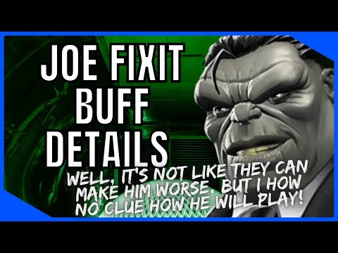 Joe Fixit Buff Detail Breakdown! Honestly, Kinda Made My Head Hurt...