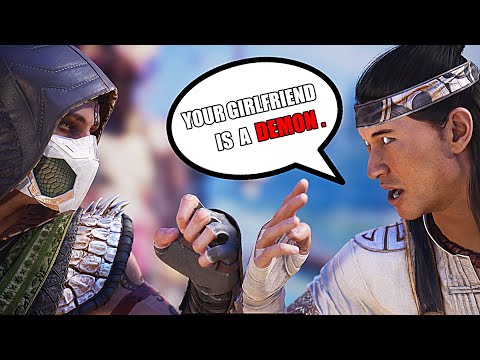 Reptile and Kombatants talking about Ashrah - Mortal Kombat 12