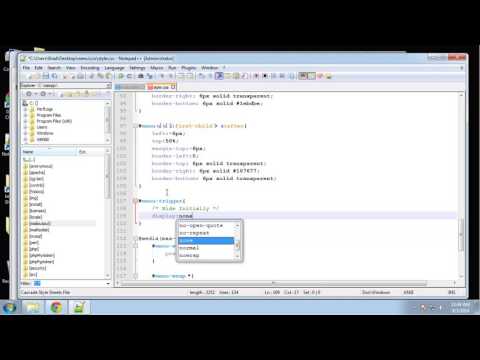 Learn HTML5 and CSS3 | Create Transition Dropdown Menu | Menu Responsive CSS | Eduonix - Part 5