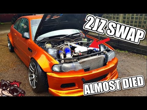 🐒 SCARY AS FU*K! 700HP BMW M3 2JZ SWAP IN THE RAIN!