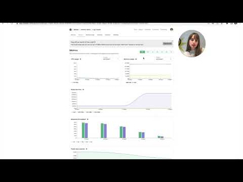 Koyeb Metrics Tour - Monitor your service's health