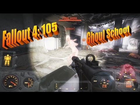 50ish Gamer Let's Plays Fallout 4: 105 - Ghoul School